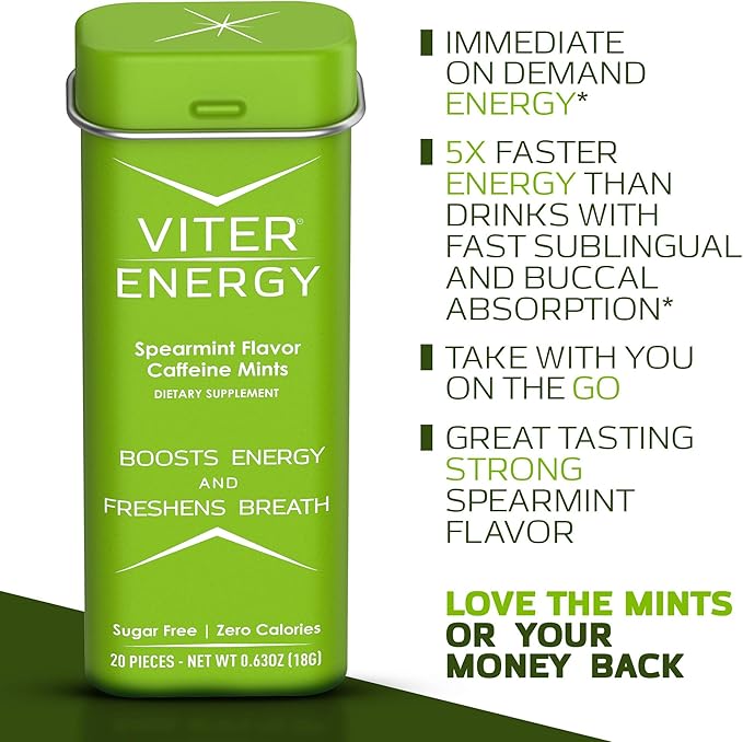 Viter Energy 40mg Caffeine Mints - Image 4