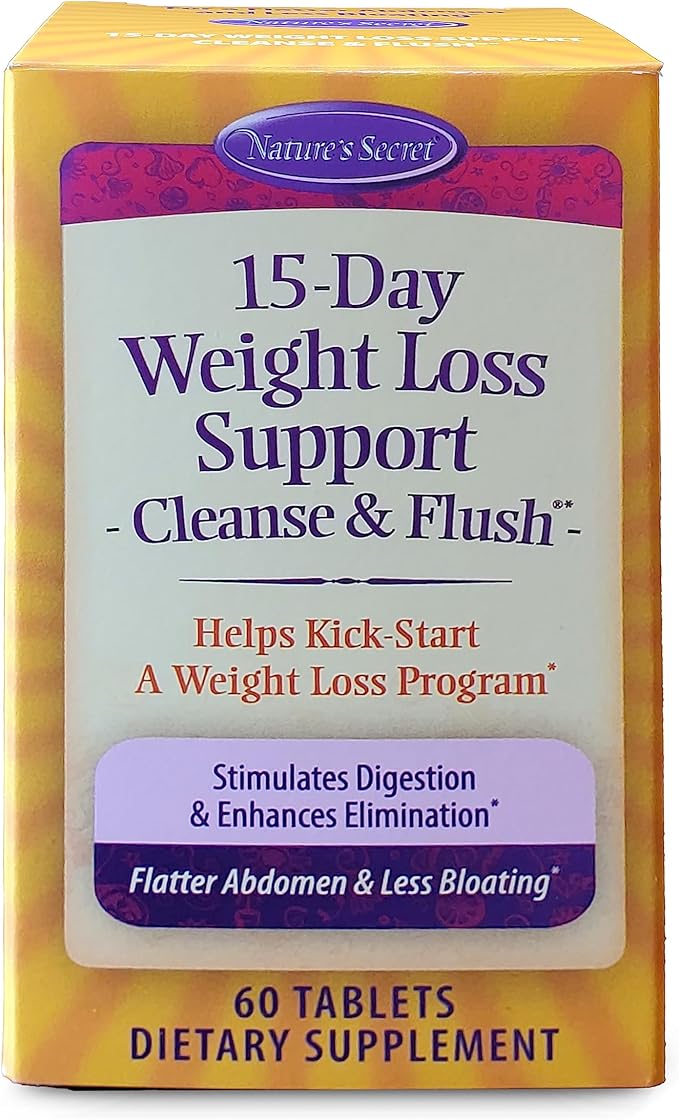 Nature's Secret 15-Day Weight Loss Support & Natural Energy Boost by NaturesSecret