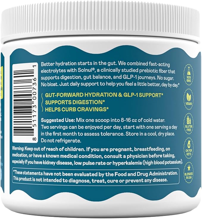 Hi-Lyte Gut Health Electrolyte Powder, Daily Hydration Supplement & Crave Killer - Image 4