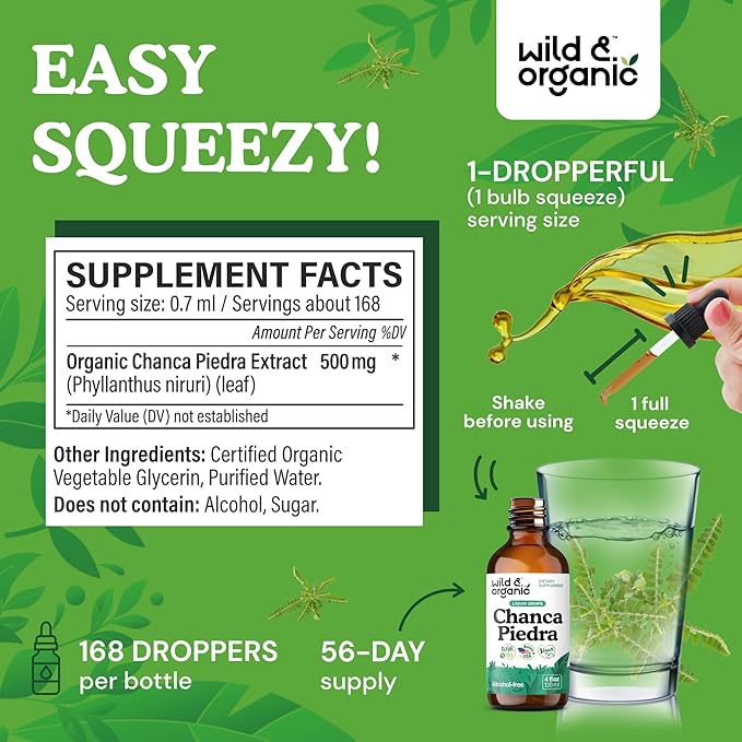 Wild & Organic Chanca Piedra Stone Breaker Drops - Image 3