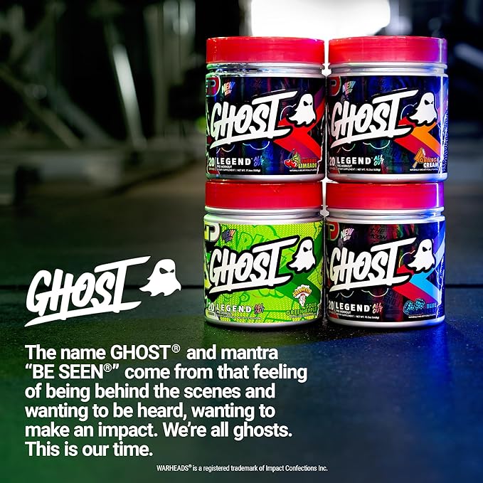 GHOST Legend All Out Pre-Workout Powder, Citrulline, Beta Alanine, NO3-T Sugar - Image 6