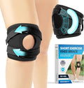 BraceAbility Patella Tracking Short Knee Brace by BraceAbility