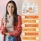 11-in-1 Candida Support Supplement, Antifungal Overgrowth, Intestinal Detox & - Image 3