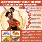 Milk Thistle Liver Detox Gummies, 18-IN-1 Liver Cleanse Detox & Repair - Image 5