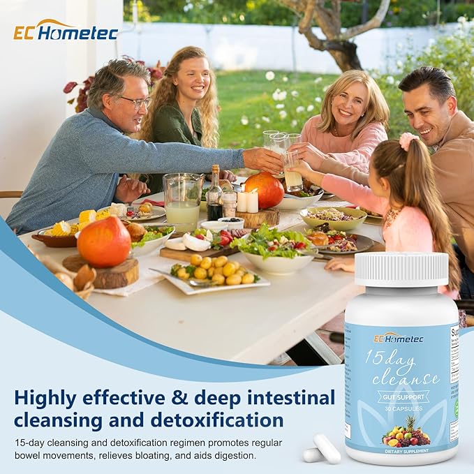 15 Day Cleanse, Gut and Colon Support, Gut Cleanse Detox - Image 3