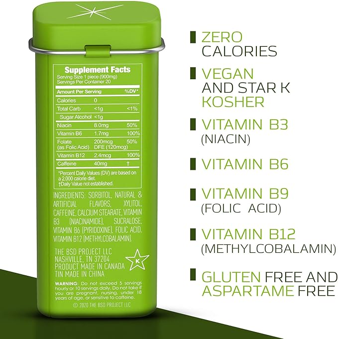 Viter Energy 40mg Caffeine Mints - Image 3