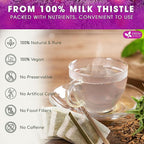 FreshDrinkUS, Premium 205 Milk Thistle Tea Bags, 100% Natural & Pure from Milk - Image 4
