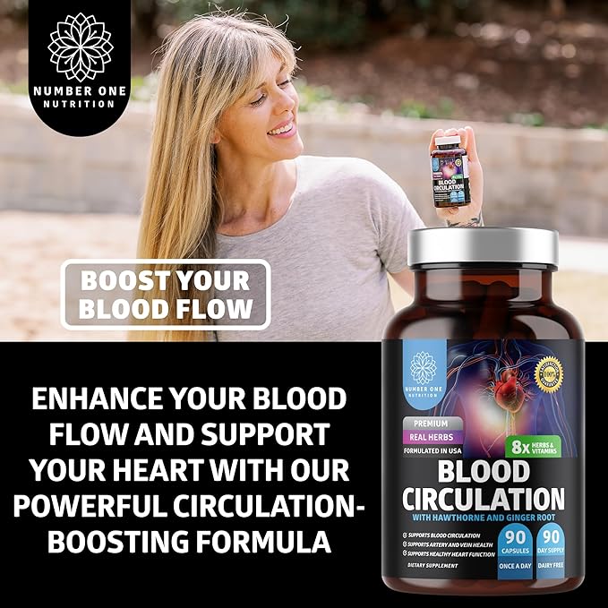 Number One Nutrition Premium Blood Circulation Supplement - Image 4