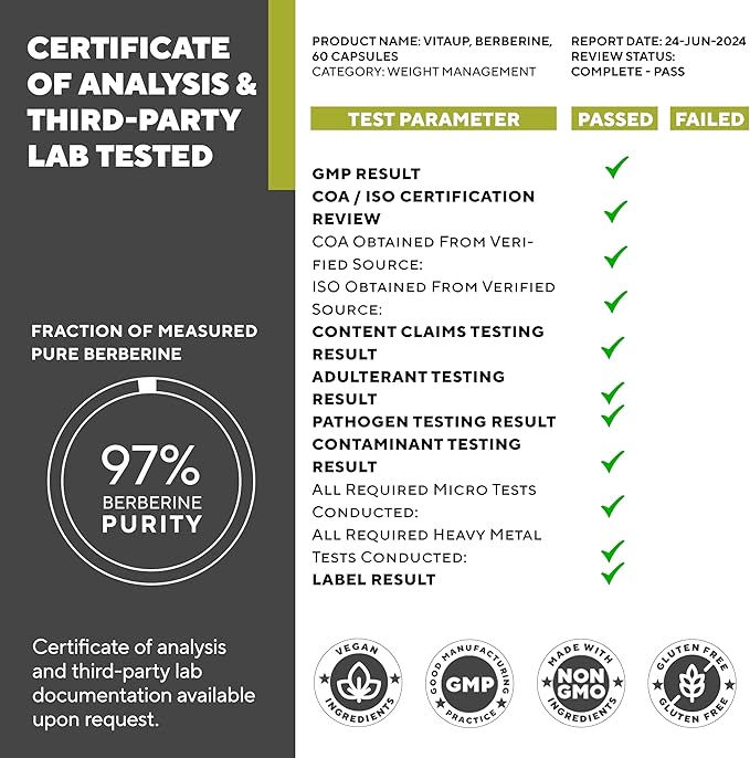 Berberine Supplement 500mg - Image 4