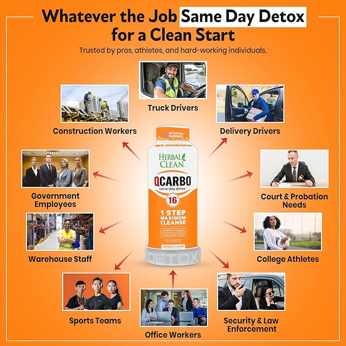 Herbal Clean Qcarbo16 Same-Day Detox Cleanse Drink - Image 2