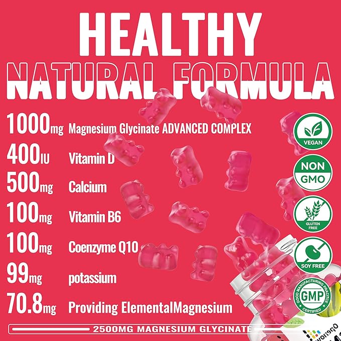 Magnesium Glycinate Gummies 2500mg - Image 2