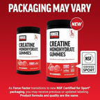 Force Factor Creatine Monohydrate Gummies, NSF Certified, 5g Dose - Image 6