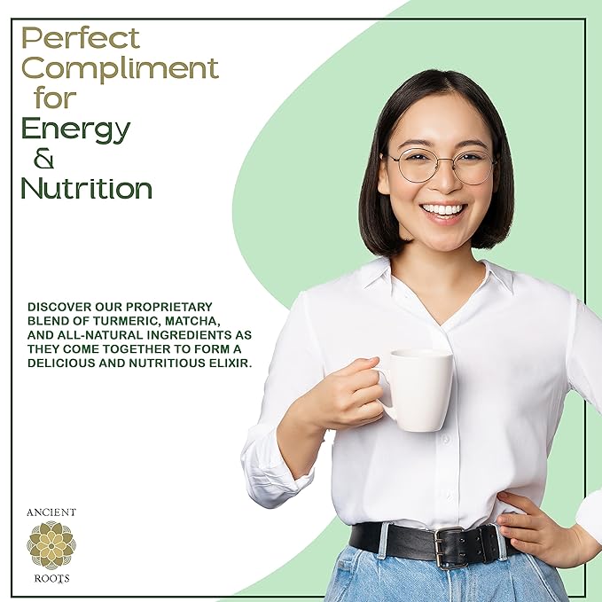 Ancient Roots Turmeric Matcha Mix - Image 6