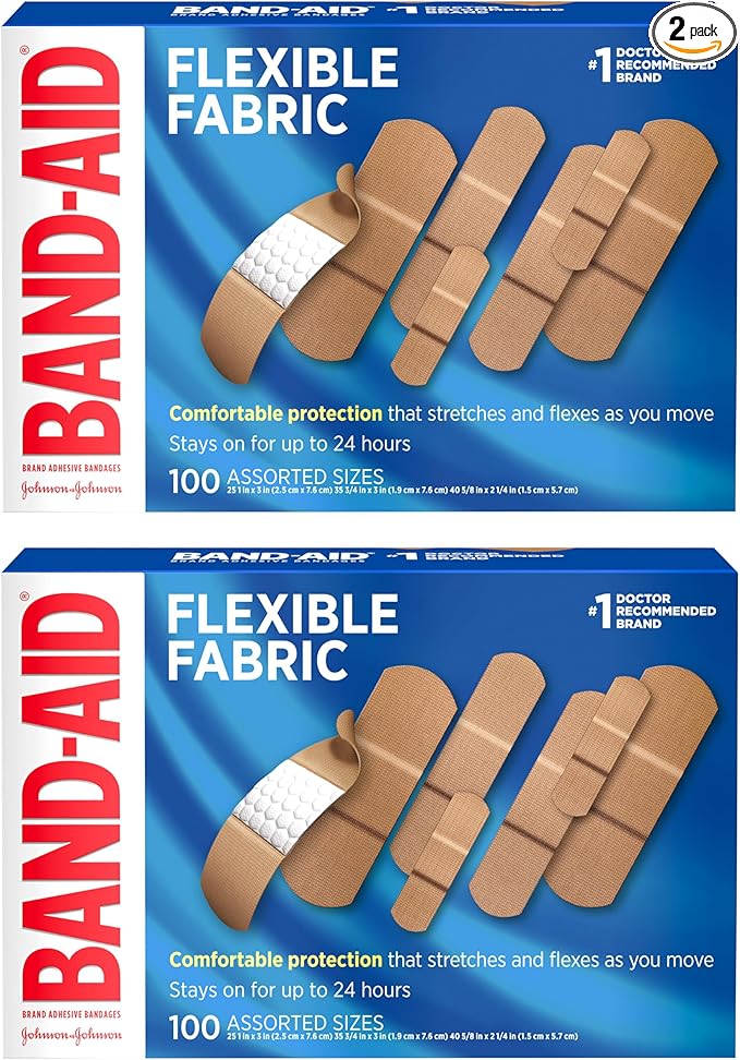 BAND-AID Brand Flexible Fabric Adhesive Bandages by BAND-AID%C2%AEBrand