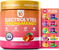Keppi Electrolytes Powder – Peach Mango Flavor – No Sugar Hydration Supplement by Keppi