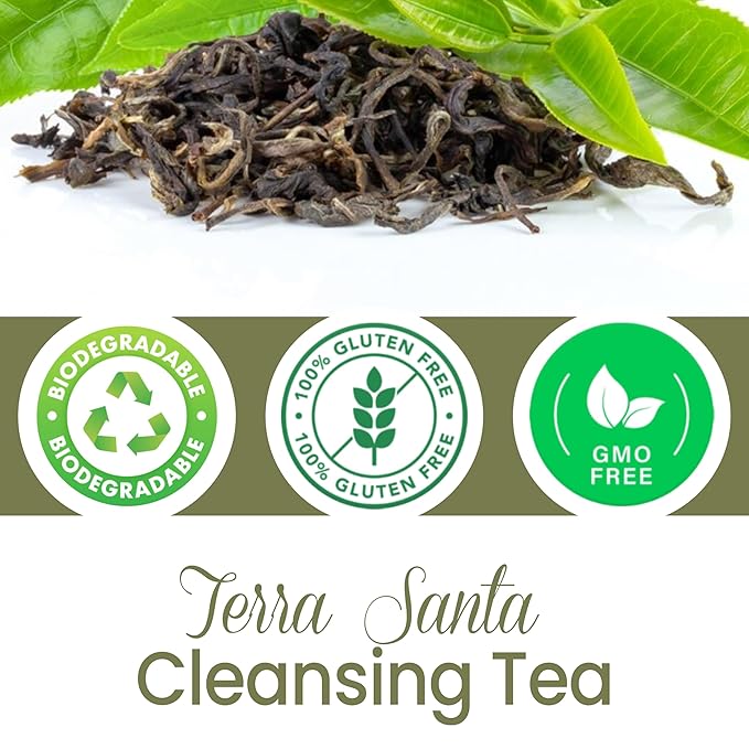 Milamiamor Terra Santa Cleansing Tea – Herbal Detox, Digestive Relief & - Image 3