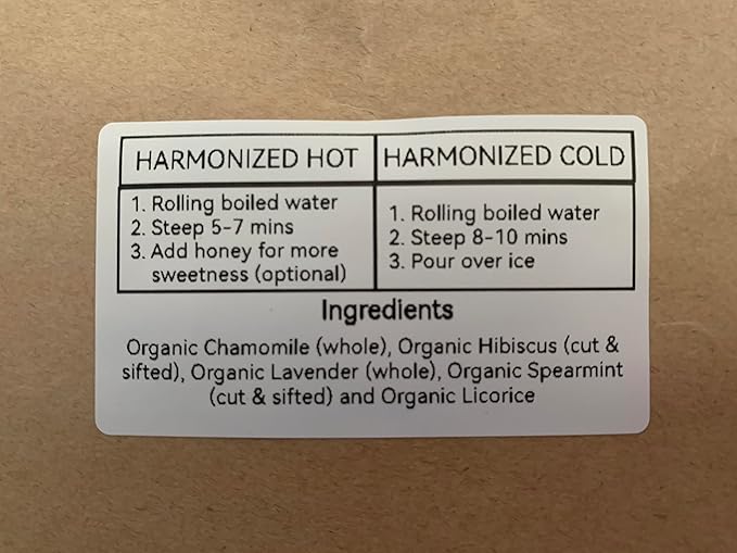SanosTea Chamomile Mint Premium Organic Herbal Tea, handcrafted, calming and - Image 3