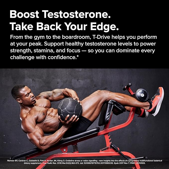 InnoSupps T-Drive Testosterone Booster Enhance Performance Amplify Muscle Growth - Image 6