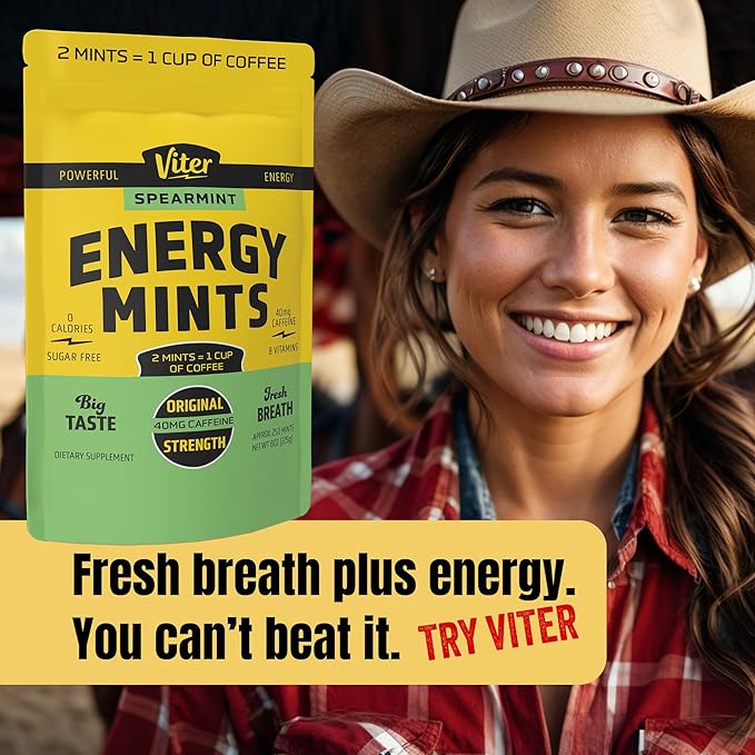 Viter Energy 40mg Caffeine Mints - Image 4