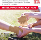 Ever Ready First Aid Self Adherent Cohesive Wrap Bandages, 2” x 5 Yards - Image 6