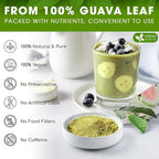 FreshDrinkUS, Premium 4.5oz Guava Leaf Powder, 100% Natural & Pure from Leaves - Image 3