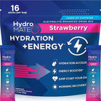 HydroMATE Electrolytes Powder Drink Mix Packets Hydration Accelerator Low Sugar by HydroMATE