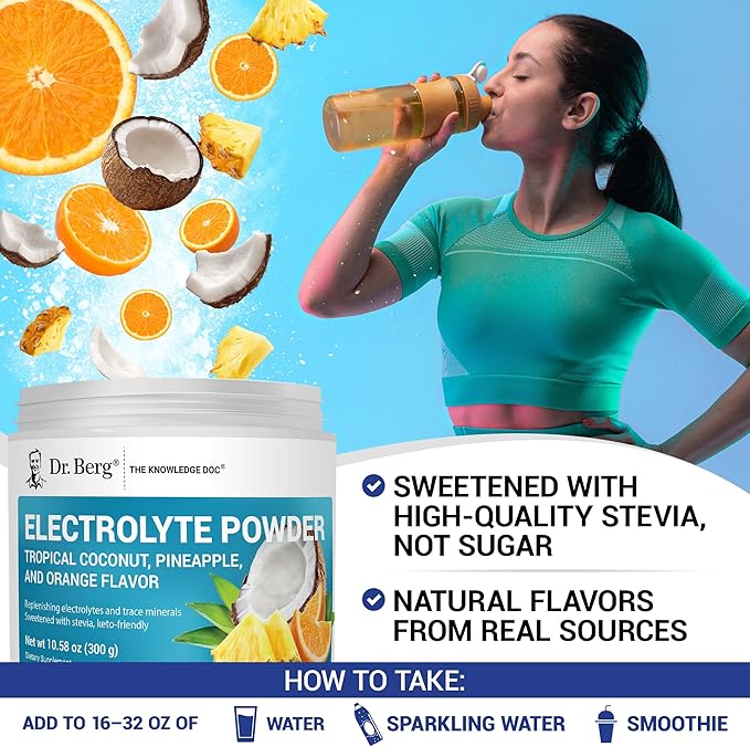 Dr. Berg Zero Sugar Hydration Keto Electrolyte Powder - Image 6