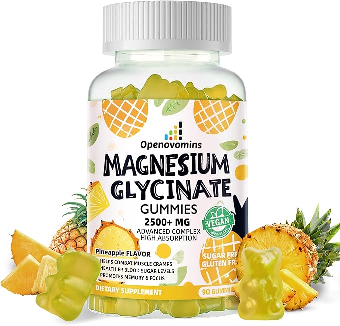 Magnesium Glycinate Gummies 2500mg by Unknown