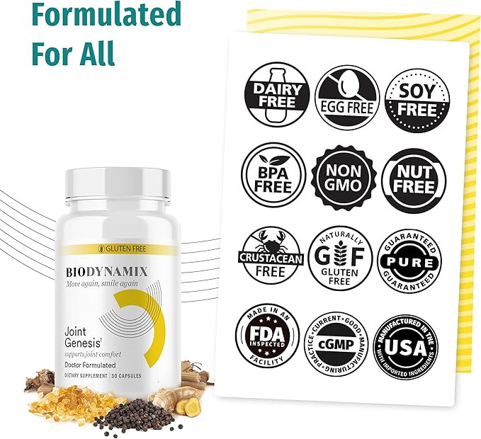 Joint Genesis, Joint Support Formula, Promotes Joint Function, and Flexibility - Image 5