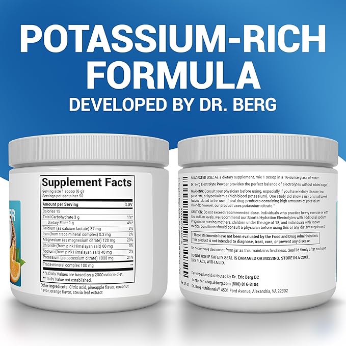 Dr. Berg Zero Sugar Hydration Keto Electrolyte Powder - Image 2