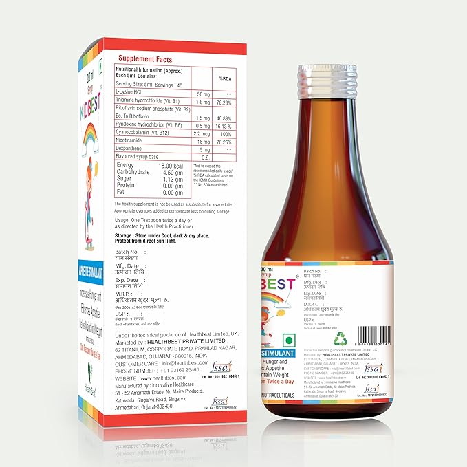 HealthBest Kidbest Appetite Booster - Image 8