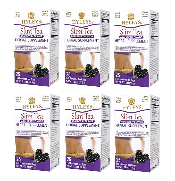 Hyleys Slim Tea Acai Berry Flavor - Image 3
