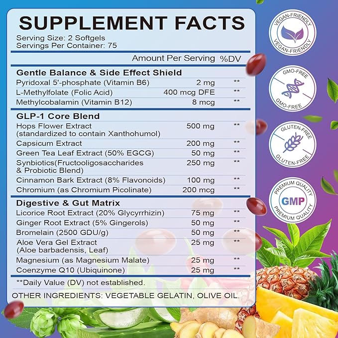 GLP-1 Supplement Natural Activator Formula GLP1 - Image 2