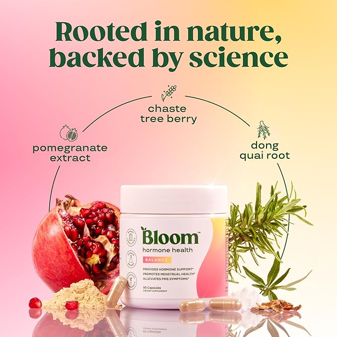 Bloom Nutrition Hormone Health & Cortisol Support - Image 3