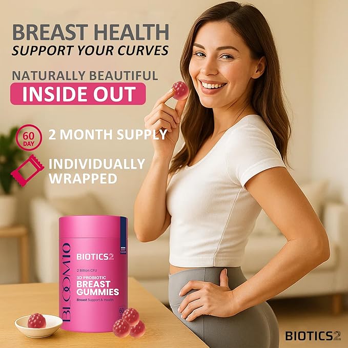 Bloom10 Breast Gummies for Women Bust Support & Health MAX Formula PLUS 2x - Image 8