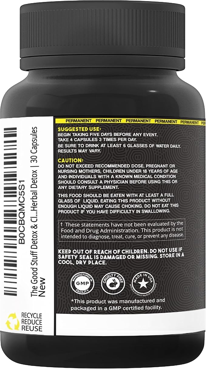 The Good Stuff Detox & Cleanse | Powerful Complete Internal Cleansing Formula | - Image 3