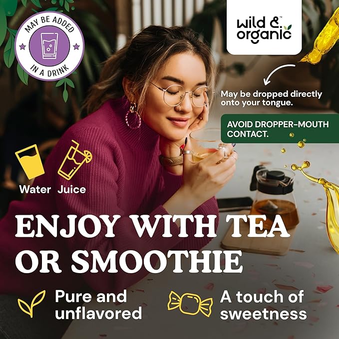 Wild & Organic Vitex Tincture for Perimenopause & Mood Support - Image 5