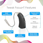 Tweak Focus+T OTC Hearing Aid Device - Image 7