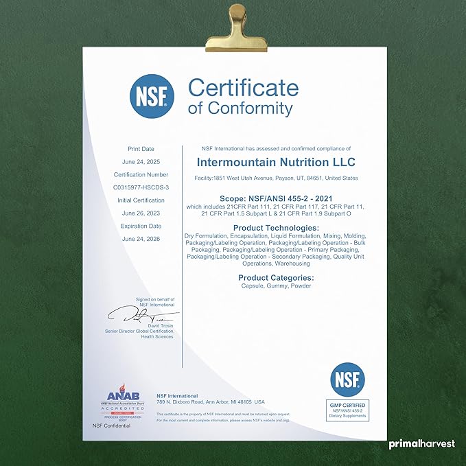 Primal Harvest Primal Liver Supplement with, Alpha-Lipoic Acid, L-Cysteine HCL - Image 8