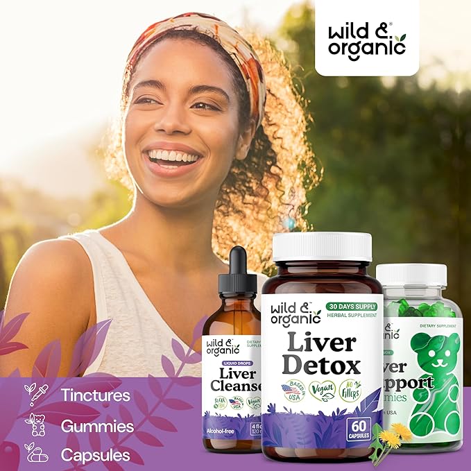 Wild & Organic Liver Detox Cleanse Capsules - Image 6