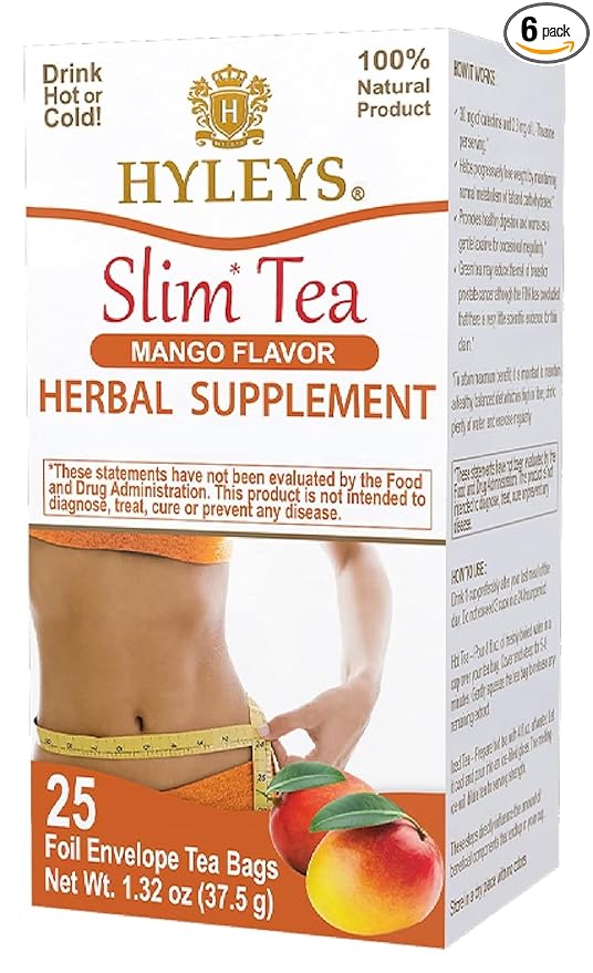 Hyleys Slim Tea Mango Flavor by HYLEYSTEA