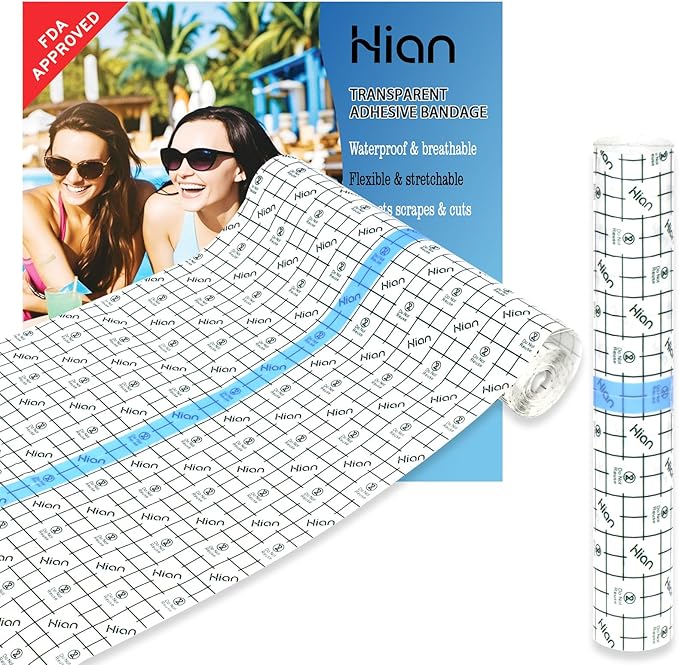 Hion F.D.A Approved Tattoo Aftercare Waterproof Bandage Transparent Film by Hion