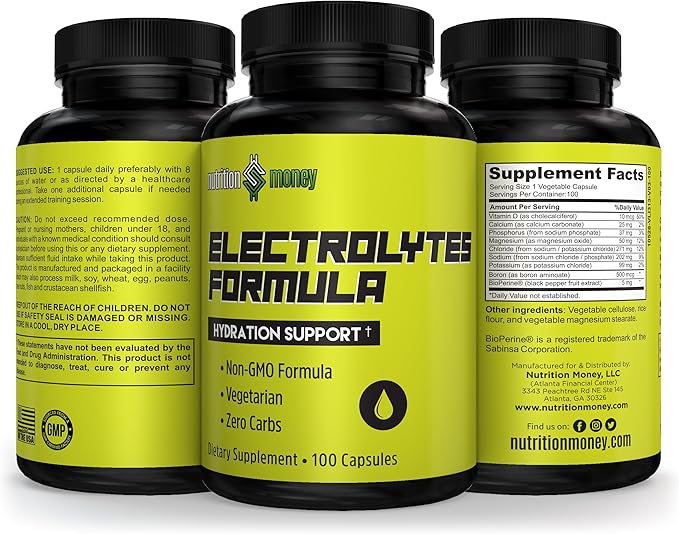 NutritionMoney Electrolyte Premium Hydration Supplement – Sugar Free, Zero Carbs - Image 6