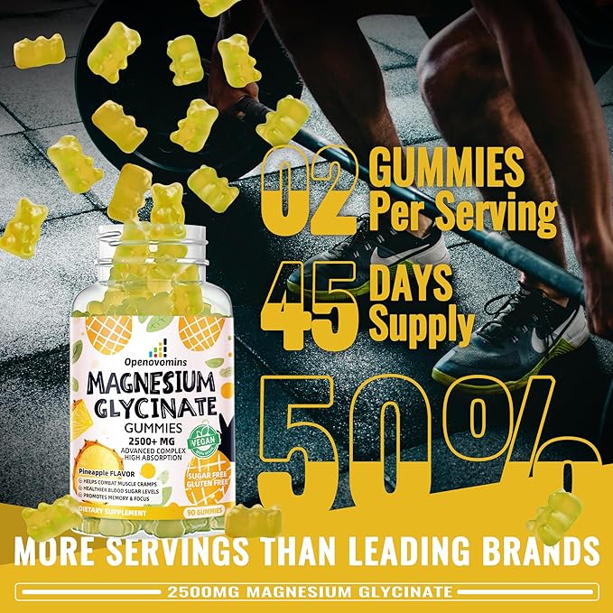 Magnesium Glycinate Gummies 2500mg - Image 6