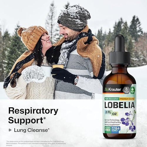 BIO KRAUTER Lobelia Tincture for Lung Cleanse & Detox - Image 2