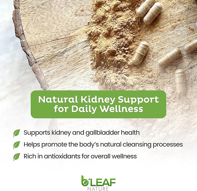 B’Leaf Nature Chanca Piedra Stone Breaker, 100 Capsules, 1000mg – Traditional - Image 4