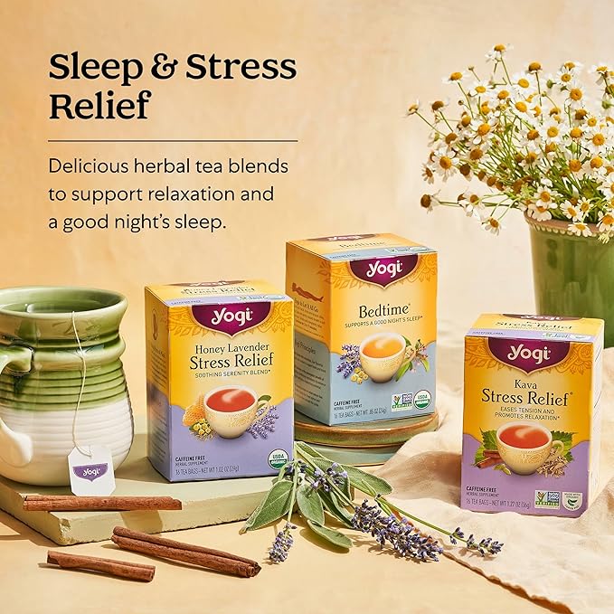 Yogi Tea Blueberry Sage Stress Relief - Image 5