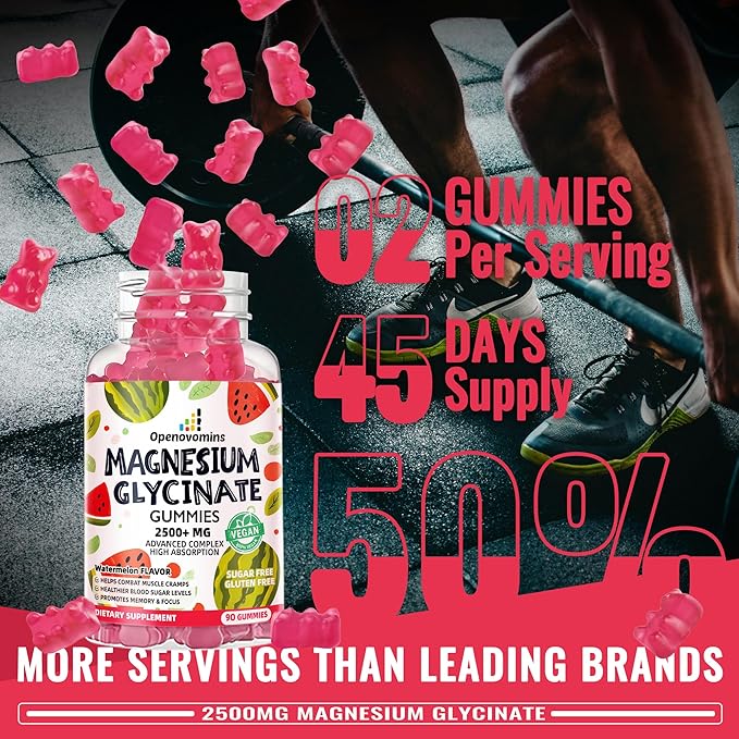 Magnesium Glycinate Gummies 2500mg - Image 6