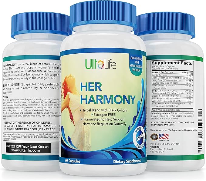 UltaLife Her Harmony Menopause Supplements by ULTALIFE