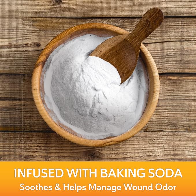 CURAD Naturals Baking Soda Adhesive Pads 4" x 4", Individually Wrapped Sterile - Image 3